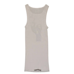 New and unused item CHROME HEARTS Richard Stark Print Tank Top Size M Black Used 4a001322