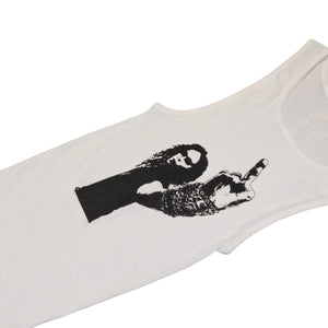 New and unused item CHROME HEARTS Richard Stark Print Tank Top Size M Black Used 4a001322