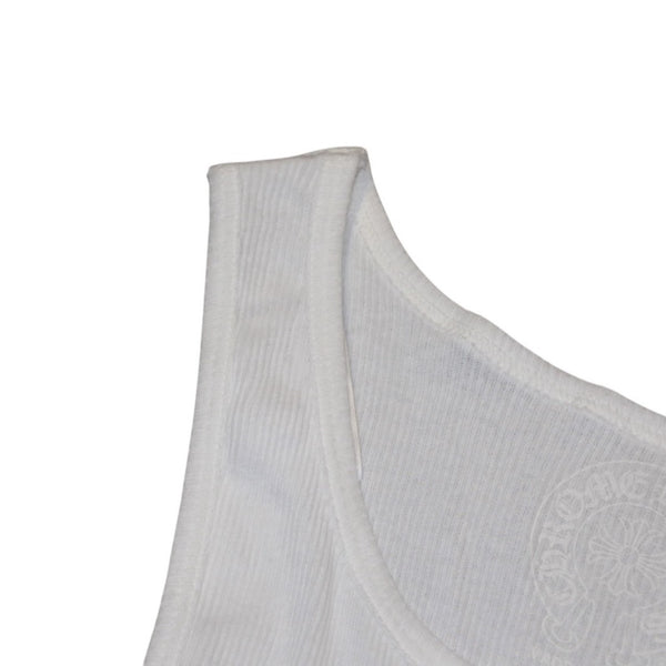 New and unused item CHROME HEARTS Richard Stark Print Tank Top Size M Black Used 4a001322