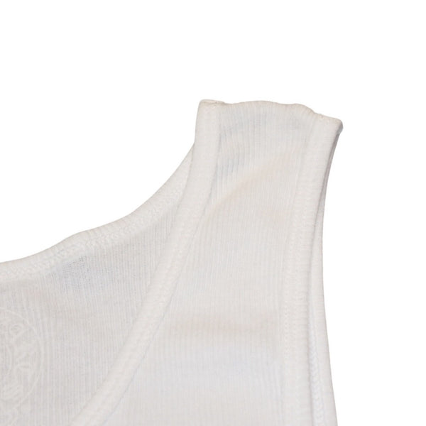 New and unused item CHROME HEARTS Richard Stark Print Tank Top Size L Black White Used 4a001323
