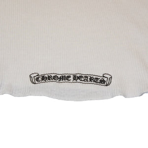 New and unused item CHROME HEARTS Richard Stark Print Tank Top Size L Black White Used 4a001323