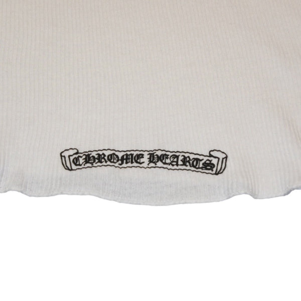 New and unused item CHROME HEARTS Richard Stark Print Tank Top Size L Black White Used 4a001323