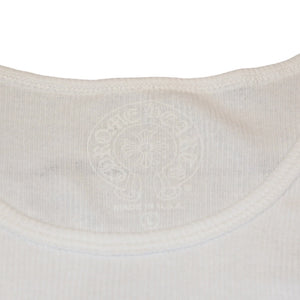 New and unused item CHROME HEARTS Richard Stark Print Tank Top Size L Black White Used 4a001323