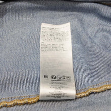画像をギャラリービューアに読み込む, 極美品 Masion Margiela メゾンマルジェラ ノーカラーデニムジャケット ブルー コットン サイズ50 SI1AM0006 S30561 中古 4a001193