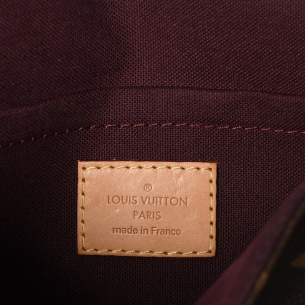 Very Good Condition LOUIS VUITTON Monogram Favorite MM Shoulder Bag M40718 Brown Gold Hardware Used 4a001284