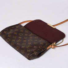画像をギャラリービューアに読み込む, 極美品 LOUIS VUITTON ルイヴィトン モノグラム フェイボリットMM ショルダーバッグ M40718 ブラウン ゴールド金具 中古 4a001283