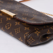 画像をギャラリービューアに読み込む, 極美品 LOUIS VUITTON ルイヴィトン モノグラム フェイボリットMM ショルダーバッグ M40718 ブラウン ゴールド金具 中古 4a001284