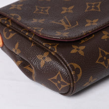 画像をギャラリービューアに読み込む, 極美品 LOUIS VUITTON ルイヴィトン モノグラム フェイボリットMM ショルダーバッグ M40718 ブラウン ゴールド金具 中古 4a001284