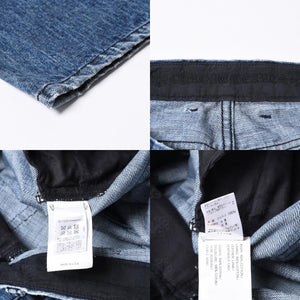 Like new CHROME HEARTS Cross Patch Jeans Denim Pants with Japan tag Men's SV925 36 inches Blue Used 4a001293