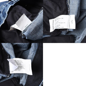 Like new CHROME HEARTS Cross Patch Jeans Denim Pants with Japan tag Men's SV925 36 inches Blue Used 4a001293
