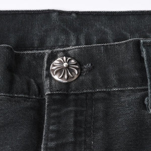 極美品 CHROME HEARTS クロムハーツ × MATTY BOY マッティボーイ SEX RECORDS カーペンターパンツ サイズ42 22パッチ 中古 4a001083