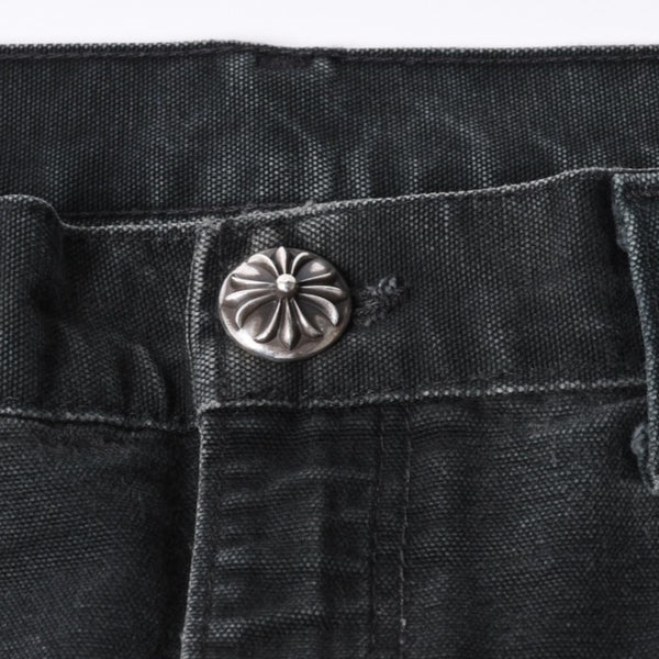 極美品 CHROME HEARTS クロムハーツ × MATTY BOY マッティボーイ SEX RECORDS カーペンターパンツ サイズ42 22パッチ 中古 4a001083