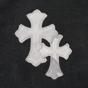 極美品 CHROME HEARTS クロムハーツ × MATTY BOY マッティボーイ SEX RECORDS カーペンターパンツ サイズ42 22パッチ 中古 4a001083
