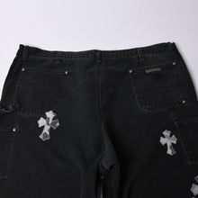 画像をギャラリービューアに読み込む, 極美品 CHROME HEARTS クロムハーツ × MATTY BOY マッティボーイ SEX RECORDS カーペンターパンツ サイズ42 22パッチ 中古 4a001083