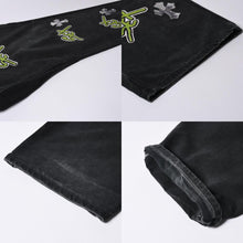画像をギャラリービューアに読み込む, 極美品 CHROME HEARTS クロムハーツ × MATTY BOY マッティボーイ SEX RECORDS カーペンターパンツ サイズ42 22パッチ 中古 4a001083