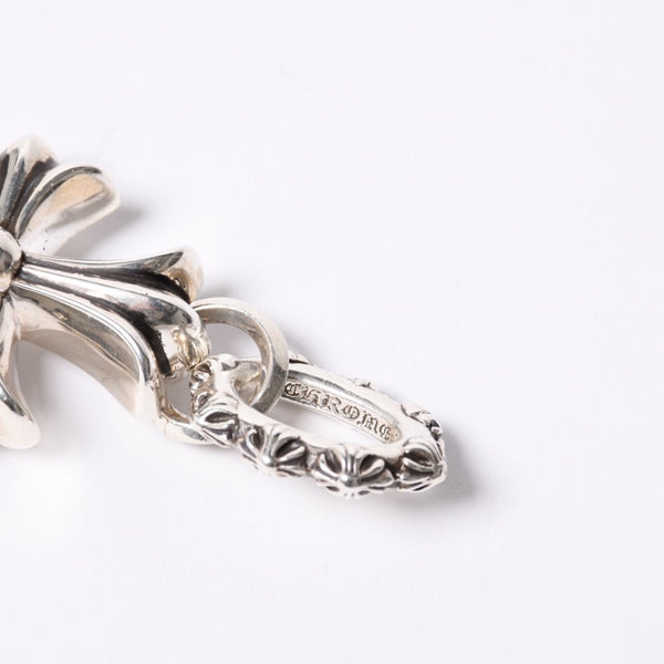 新品同様 CHROME HEARTS クロムハーツ トリプルクロス 3CH CRSラージ 3CH クロス シルバーペンダントトップ シルバー 925 142.7g 中古 4a001294