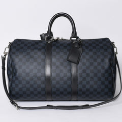 Very good condition LOUIS VUITTON Keepall Bandouliere 45 Boston bag 2WAY Damier Ecobalt N41349 Used 4a001121