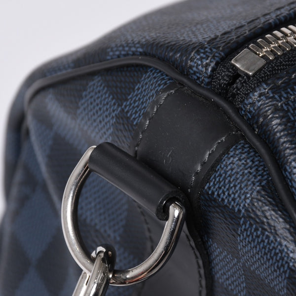 Very good condition LOUIS VUITTON Keepall Bandouliere 45 Boston bag 2WAY Damier Ecobalt N41349 Used 4a001121