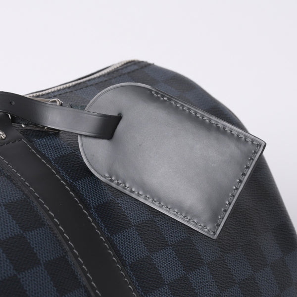 Very good condition LOUIS VUITTON Keepall Bandouliere 45 Boston bag 2WAY Damier Ecobalt N41349 Used 4a001121