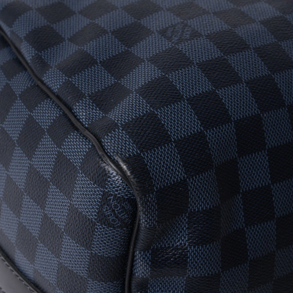 Very good condition LOUIS VUITTON Keepall Bandouliere 45 Boston bag 2WAY Damier Ecobalt N41349 Used 4a001121