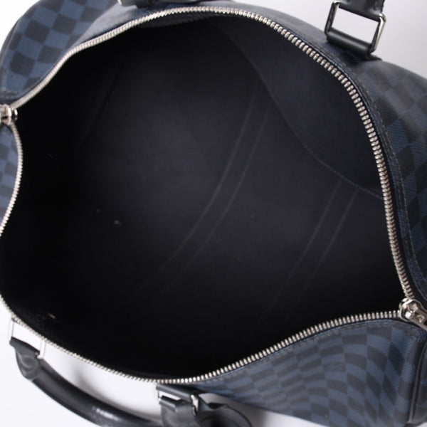 Very good condition LOUIS VUITTON Keepall Bandouliere 45 Boston bag 2WAY Damier Ecobalt N41349 Used 4a001121