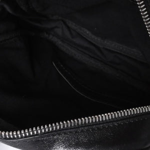 BALENCIAGA Luka Gour XS Shoulder Bag 719065 Black Lambskin Silver Hardware Good Condition Used 4b000797