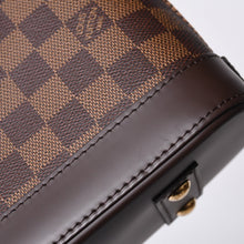 画像をギャラリービューアに読み込む, LOUIS VUITTON ルイヴィトン アルマBB 2WAY ハンドバッグ N41221 ダミエ エベヌ ブラウン ショルダー PVC レザー 美品 中古 4b008625