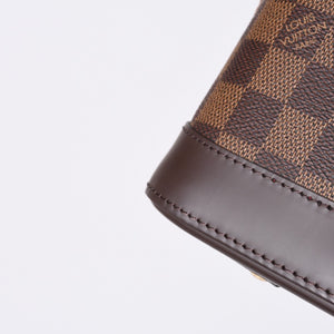 LOUIS VUITTON Alma BB 2WAY Handbag N41221 Damier Ebene Brown Shoulder PVC Leather Good Condition Used 4b008625