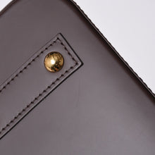 画像をギャラリービューアに読み込む, LOUIS VUITTON ルイヴィトン アルマBB 2WAY ハンドバッグ N41221 ダミエ エベヌ ブラウン ショルダー PVC レザー 美品 中古 4b008625