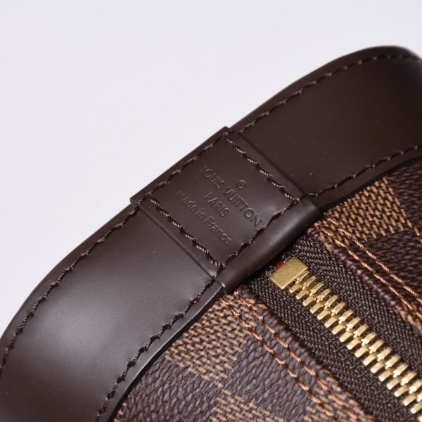 LOUIS VUITTON Alma BB 2WAY Handbag N41221 Damier Ebene Brown Shoulder PVC Leather Good Condition Used 4b008625