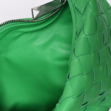 画像をギャラリービューアに読み込む, 極美品 BOTTEGAVENETA ボッテガヴェネタ MINI JODIE ミニ ジョディ ハンドバッグ 651876 イントレチャート グリーン 中古 4a001217