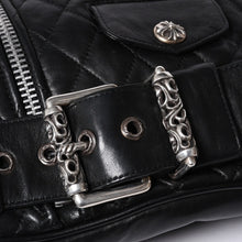 画像をギャラリービューアに読み込む, 極美品 CHROME HEARTS クロムハーツ JJ DEAN LRG JJディーン ラージ トートバッグ キルティング レザー シルバー925 中古 4a000478