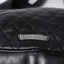 画像をギャラリービューアに読み込む, 極美品 CHROME HEARTS クロムハーツ JJ DEAN LRG JJディーン ラージ トートバッグ キルティング レザー シルバー925 中古 4a000478
