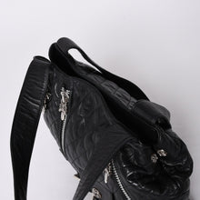 画像をギャラリービューアに読み込む, 極美品 CHROME HEARTS クロムハーツ JJ DEAN LRG JJディーン ラージ トートバッグ キルティング レザー シルバー925 中古 4a000478