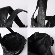 画像をギャラリービューアに読み込む, 極美品 CHROME HEARTS クロムハーツ JJ DEAN LRG JJディーン ラージ トートバッグ キルティング レザー シルバー925 中古 4a000478