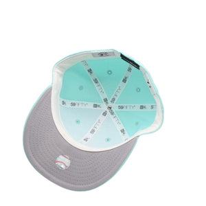 New and unused NEWERA New Era LOS ANGELES DODGERS 59FIFTY CO 1959 WS IINT GLD Light Blue 7 3/8 size Los Angeles Dodgers Used 4a001307