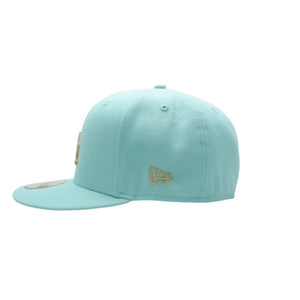 New and unused NEWERA New Era LOS ANGELES DODGERS 59FIFTY CO 1959 WS IINT GLD Light Blue 7 3/8 size Los Angeles Dodgers Used 4a001307