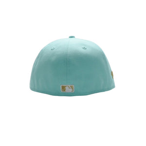 New and unused NEWERA New Era LOS ANGELES DODGERS 59FIFTY CO 1959 WS IINT GLD Light Blue 7 3/8 size Los Angeles Dodgers Used 4a001307