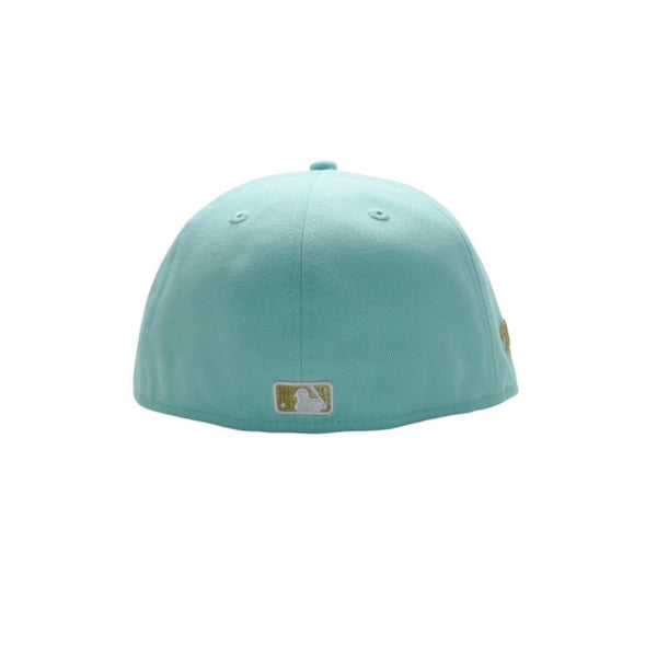 New and unused NEWERA New Era LOS ANGELES DODGERS 59FIFTY CO 1959 WS IINT GLD Light Blue 7 3/8 size Los Angeles Dodgers Used 4a001307