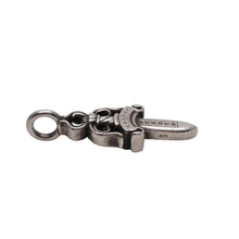 画像をギャラリービューアに読み込む, CHROME HEARTS クロムハーツ ダブルダガー ペンダント シルバーネックレストップ シルバー925 21.5g 美品 中古 4a001487