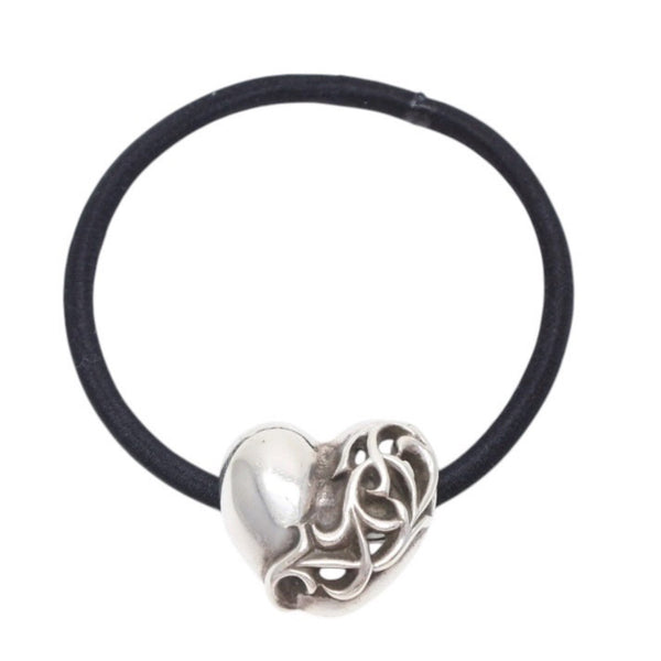 CHROME HEARTS SMALL HEART HAIRBAND Small heart hair band Hair elastic Weight approx. 14.18g Silver 925 Good condition Used 4a001488