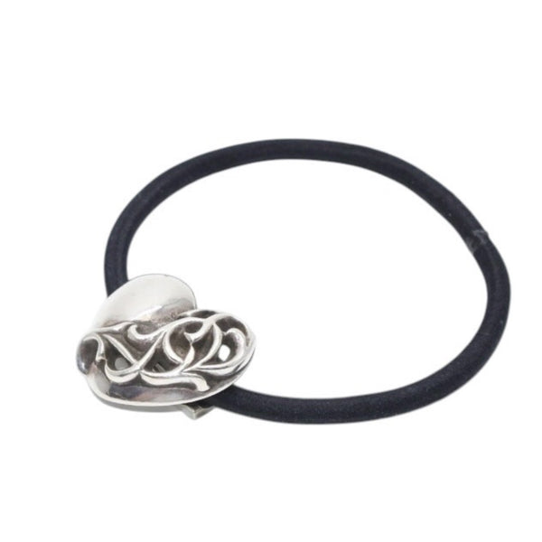 CHROME HEARTS SMALL HEART HAIRBAND Small heart hair band Hair elastic Weight approx. 14.18g Silver 925 Good condition Used 4a001488