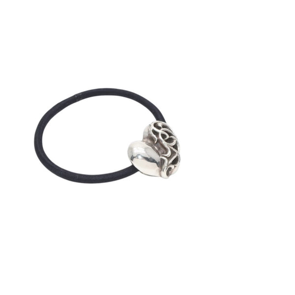 CHROME HEARTS SMALL HEART HAIRBAND Small heart hair band Hair elastic Weight approx. 14.18g Silver 925 Good condition Used 4a001488