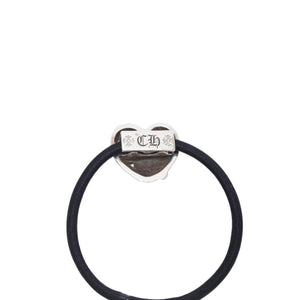 CHROME HEARTS SMALL HEART HAIRBAND Small heart hair band Hair elastic Weight approx. 14.18g Silver 925 Good condition Used 4a001488