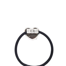 画像をギャラリービューアに読み込む, CHROME HEARTS クロムハーツ SMALL HEART HAIRBAND スモール ハートヘアバンド ヘアゴム 重量約14.18g シルバー925 美品 中古 4a001488