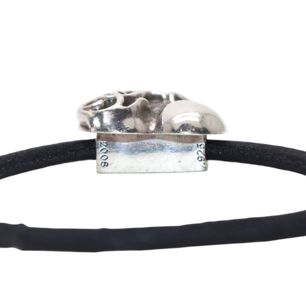 CHROME HEARTS SMALL HEART HAIRBAND Small heart hair band Hair elastic Weight approx. 14.18g Silver 925 Good condition Used 4a001488
