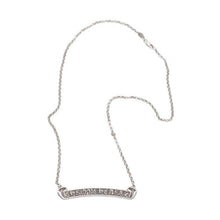 画像をギャラリービューアに読み込む, CHROME HEARTS クロムハーツ SCROLL LABEL NECKCHAIN 18Inch スクロールラベル ネックレス 18インチ 重量約8.74g 美品 中古 4a001480