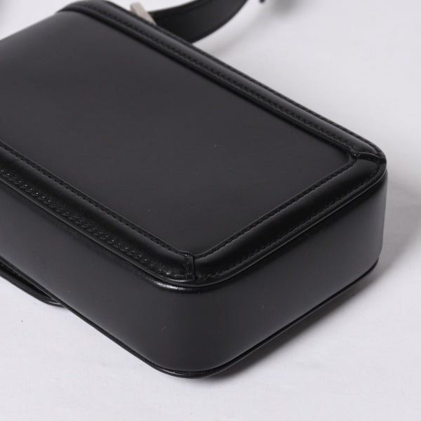 Saint Laurent Shoulder Bag Mini Crossbody Phone Pouch Black BRS7539630523 Good Condition Used 4a000161