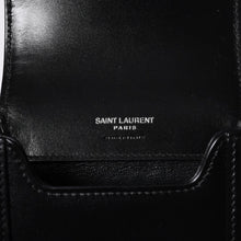 画像をギャラリービューアに読み込む, Saint Laurent サンローラン ショルダーバッグ ミニクロスボディ フォンポーチ ブラック BRS7539630523 美品 中古 4a000161