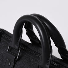 画像をギャラリービューアに読み込む, 極美品 LOUIS VUITTON ルイヴィトン キーポル バンドリエール25 ショルダーバッグ ハンド ブラック モノグラム アンプラント M20900 中古 4a001526
